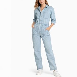 NWT Brand Universal Thread Denim Utility Jumpsuit - Size 6 - Thick Premium Jean
